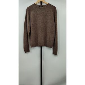 Quince Brown Crewneck Sweater